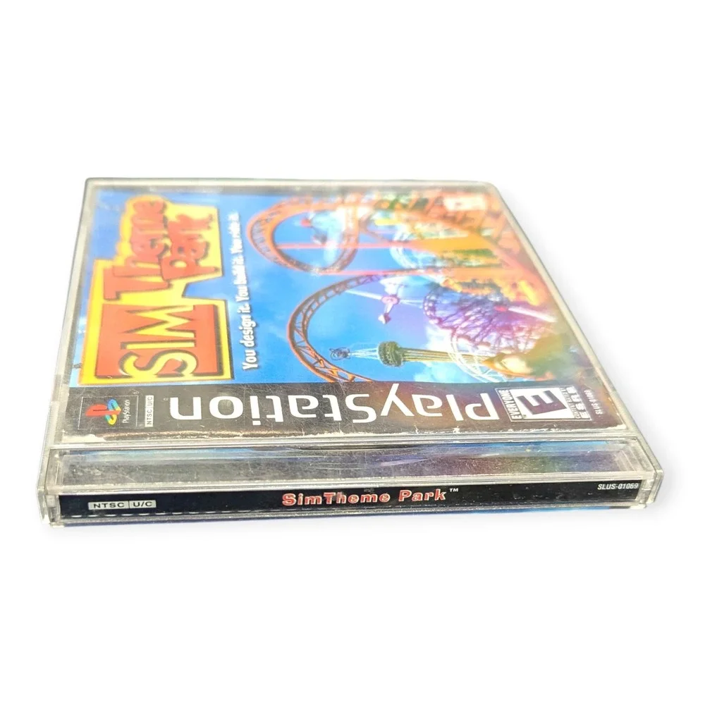 Sim Theme Park Sony PlayStation 1 PS1 2000 Bullfrog‎ SLUS-01069 NTSC U/C